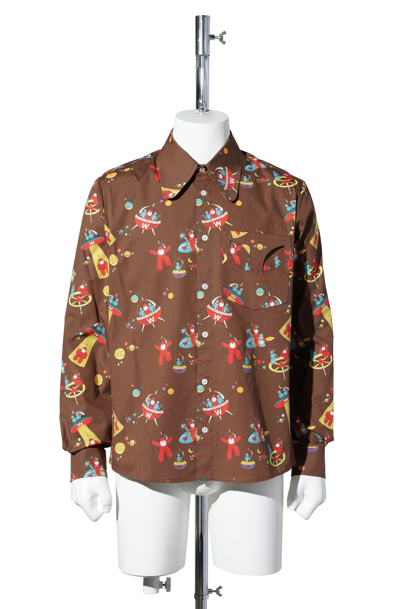 ROUND SHIRT / CC23 FRIAR BROWN