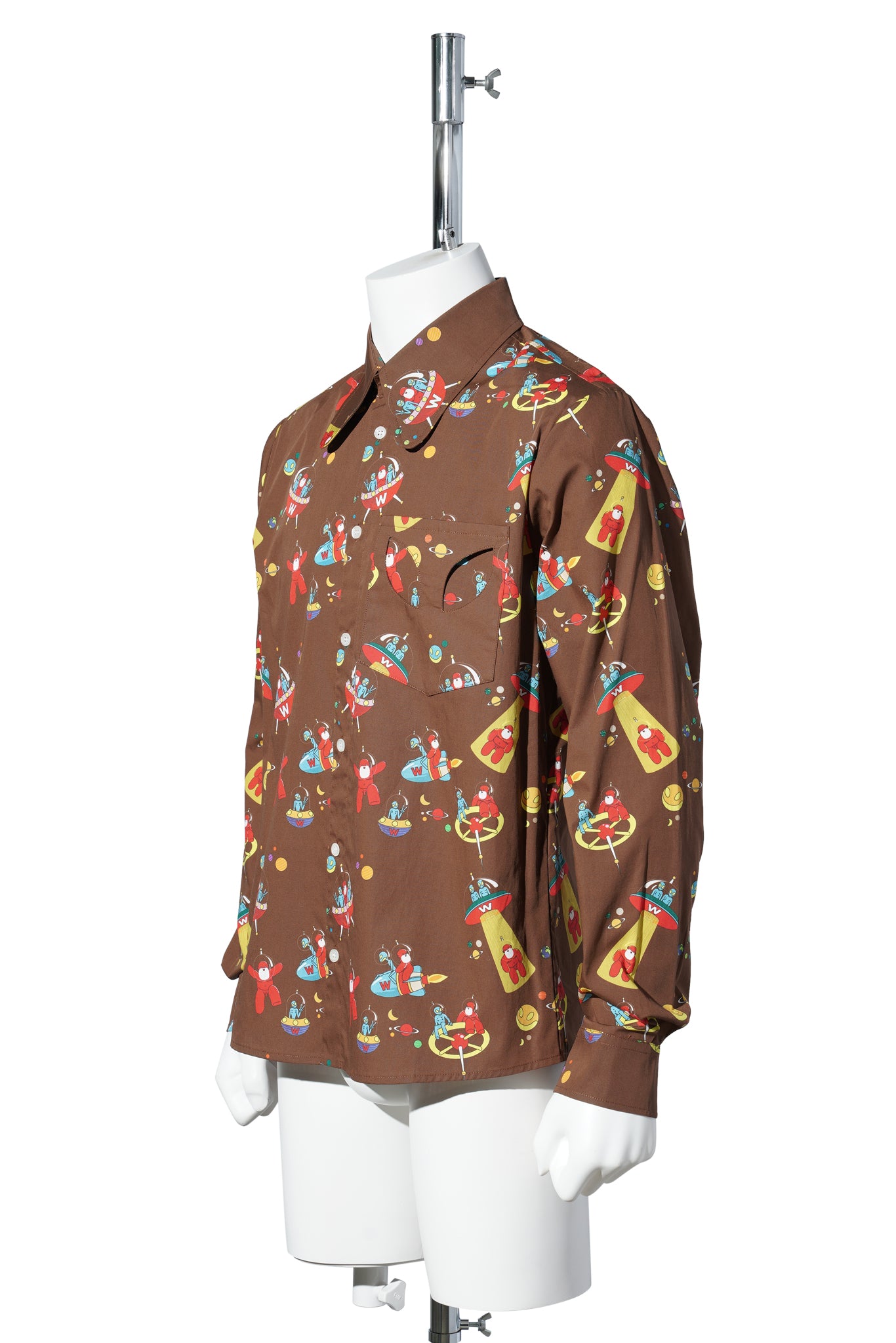 ROUND SHIRT / CC23 FRIAR BROWN