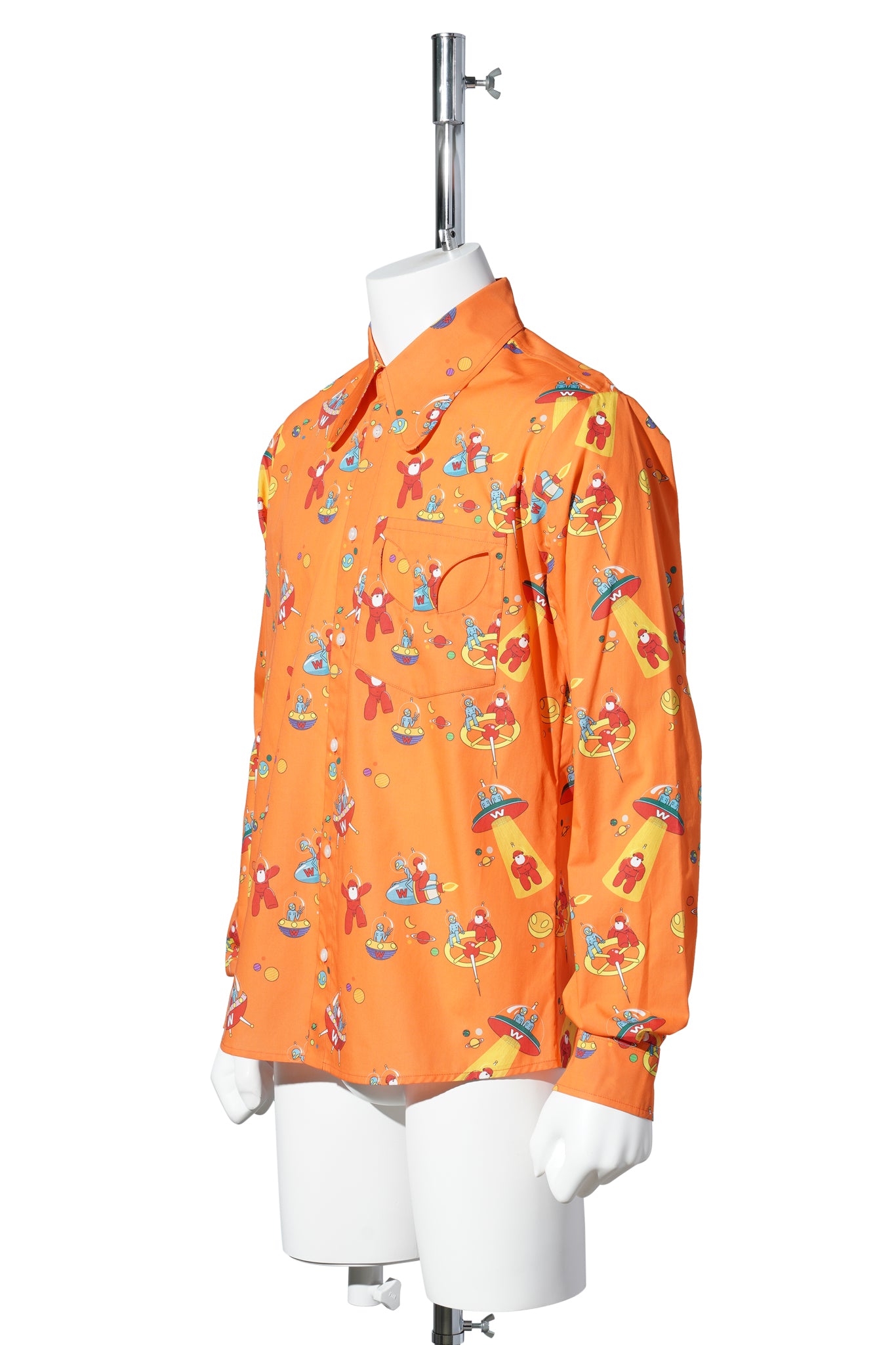 ROUND SHIRT / CC23 VIBRANT ORANGE