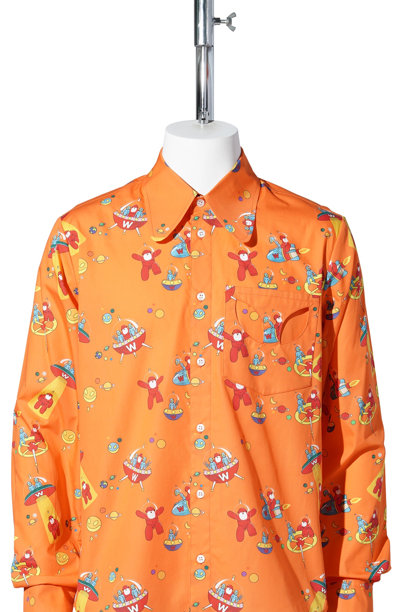 ROUND SHIRT / CC23 VIBRANT ORANGE