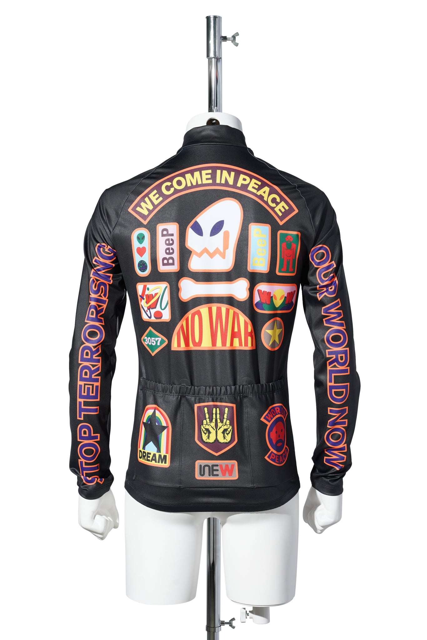 ALIEN BEEP BEEP BIKE TOP / COMB.II ORANGE