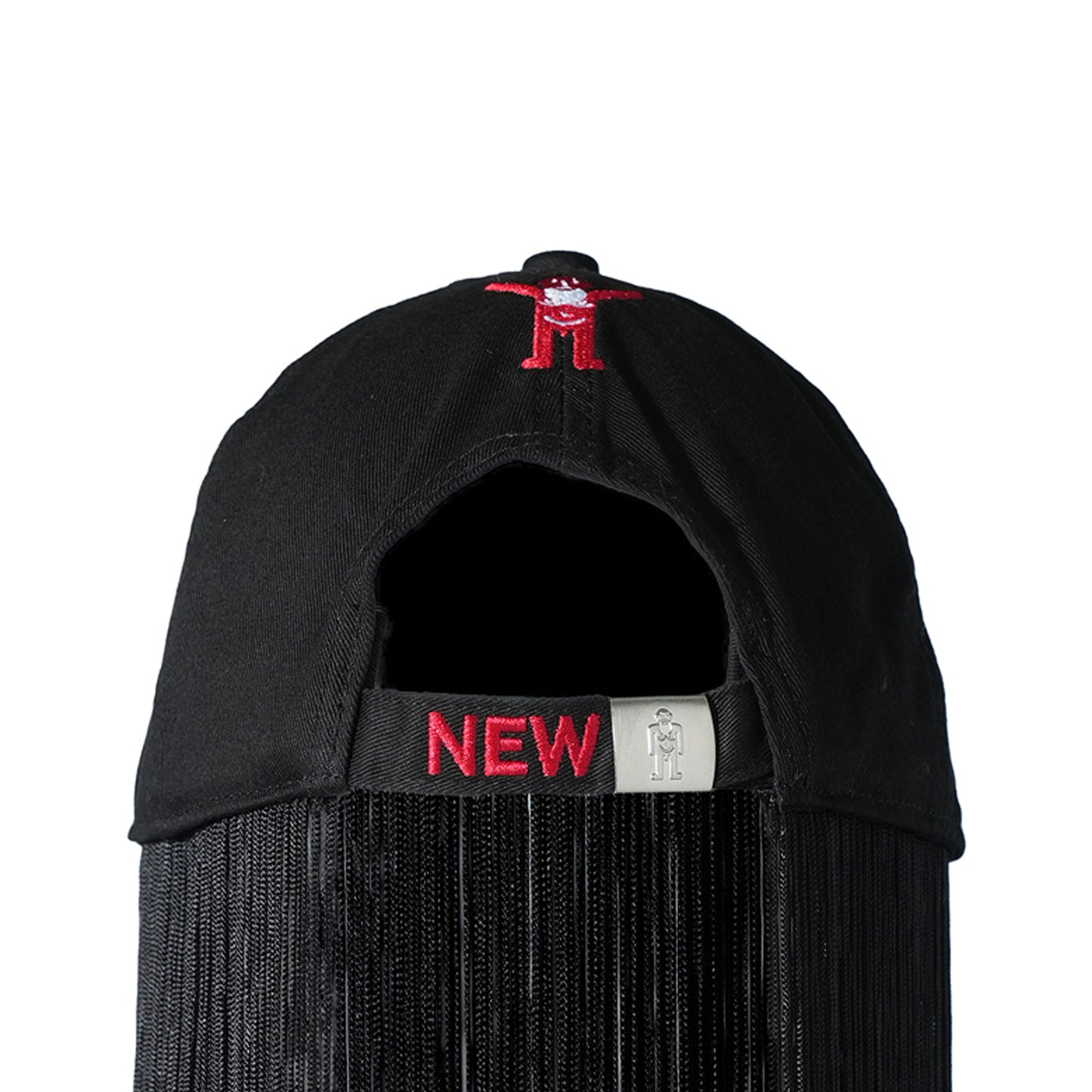 W-CAP + FRINGES / COMB.I BLACK