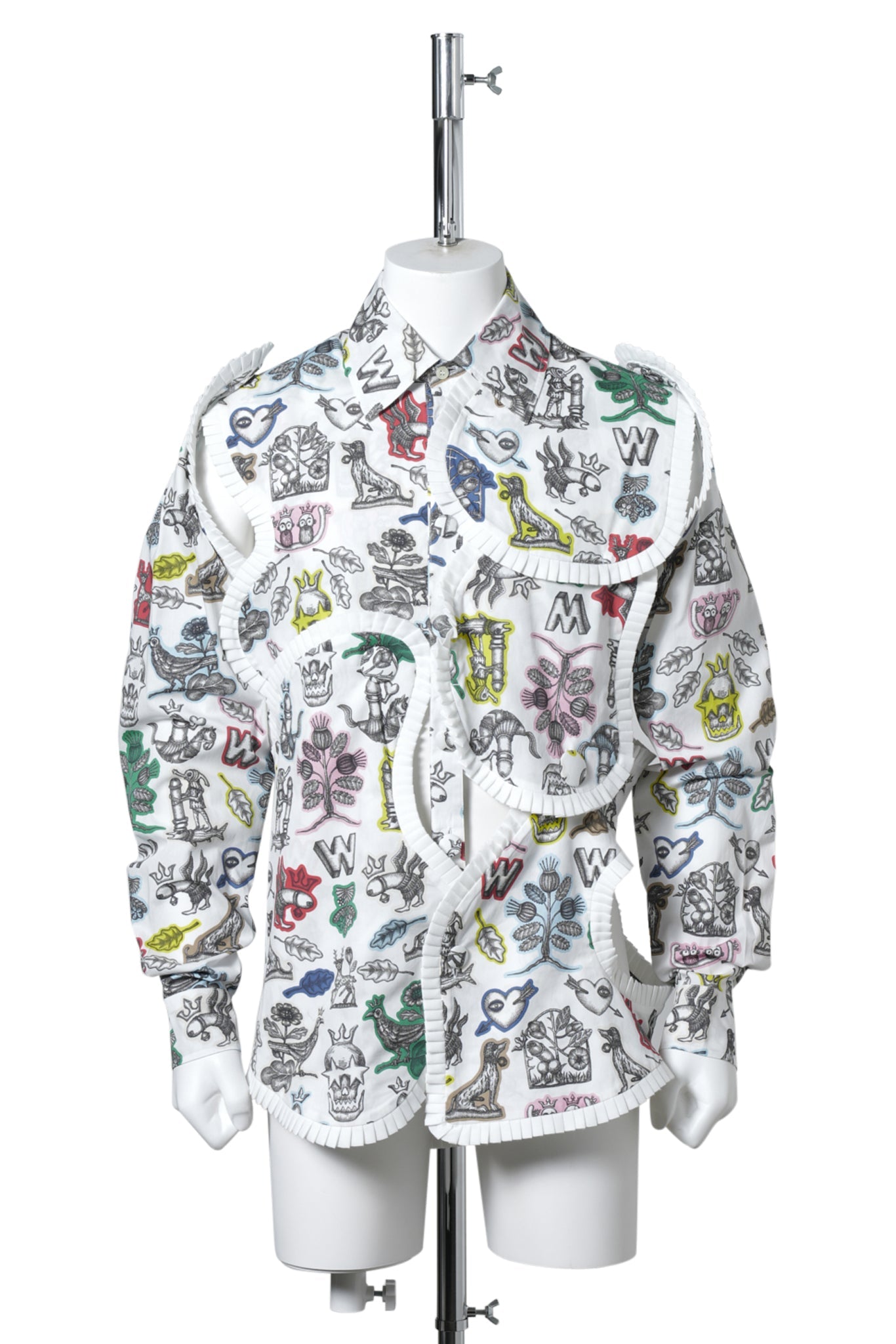 ARP ART SHIRT RUFFLES / CC41