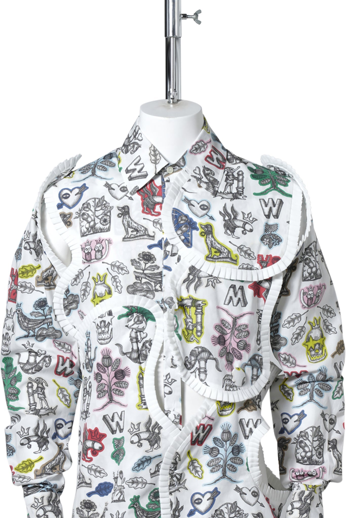 ARP ART SHIRT RUFFLES / CC41