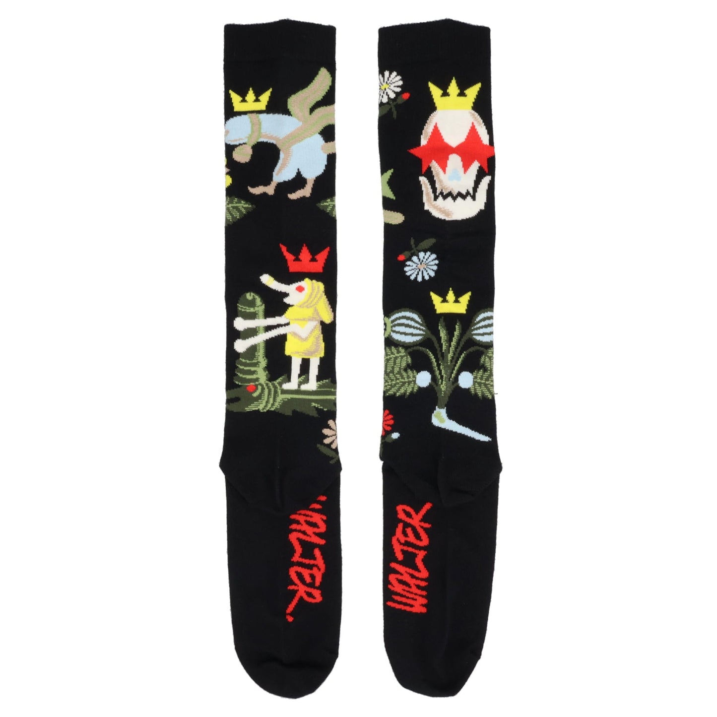 CROWN SOCKS / COMB. I BLACK