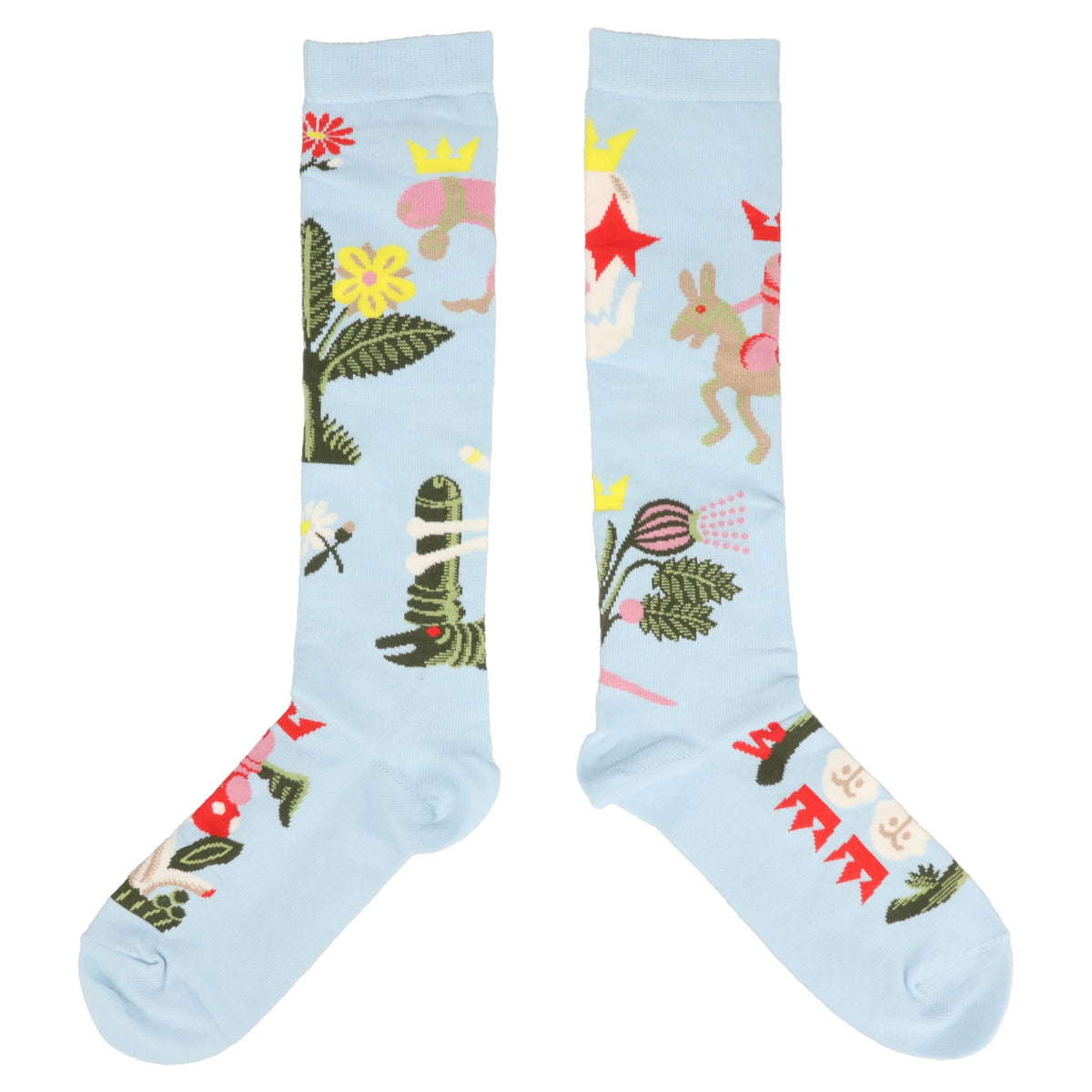 CROWN SOCKS / COMB. III LIGHT BLUE – GR8