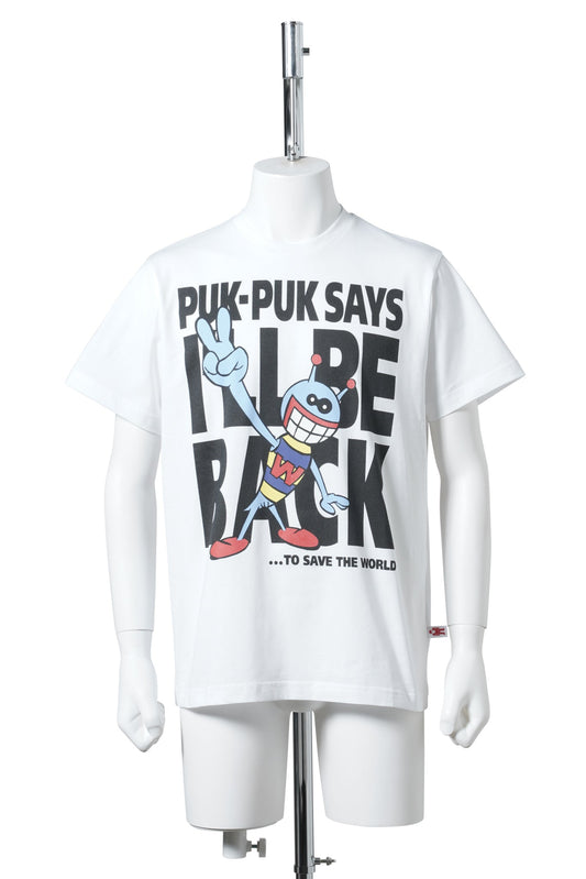 I'LL BE BACK TEE / WHITE