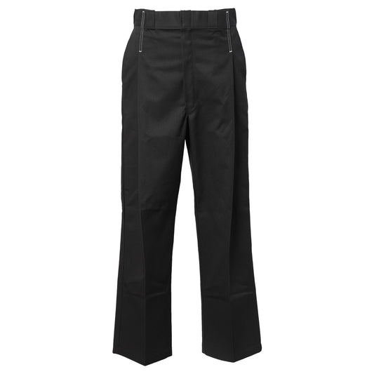 RECONSTRUCTED WORK PANTS / BLACK