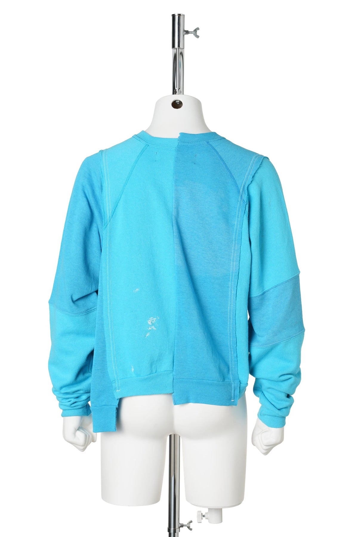 REWORKED RAGLAN SWEATSHIRT / BLUE