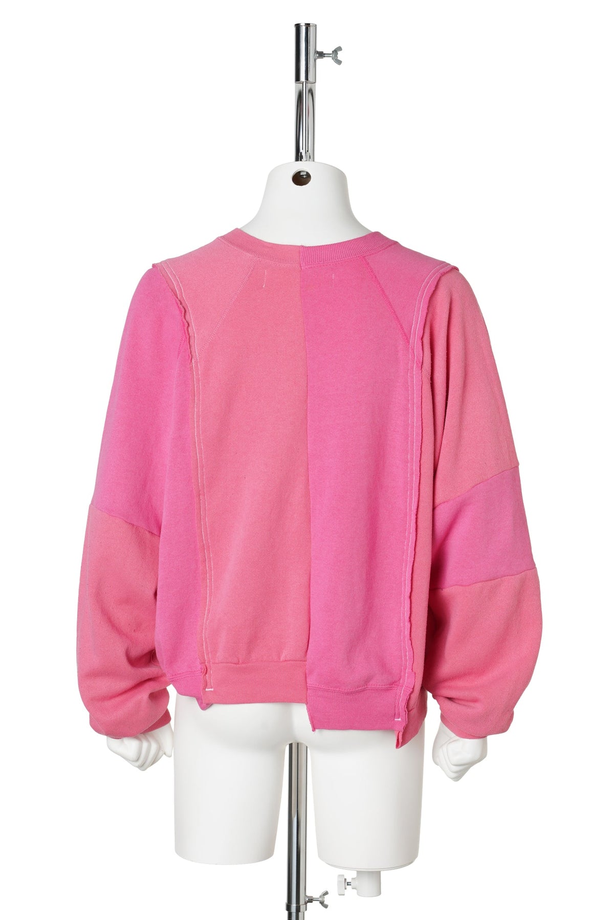 REWORKED RAGLAN SWEATSHIRT / RED