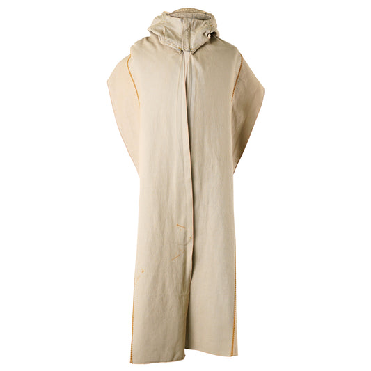 EP.6 02 HOODED MUFFLUR / SAND BEIGE