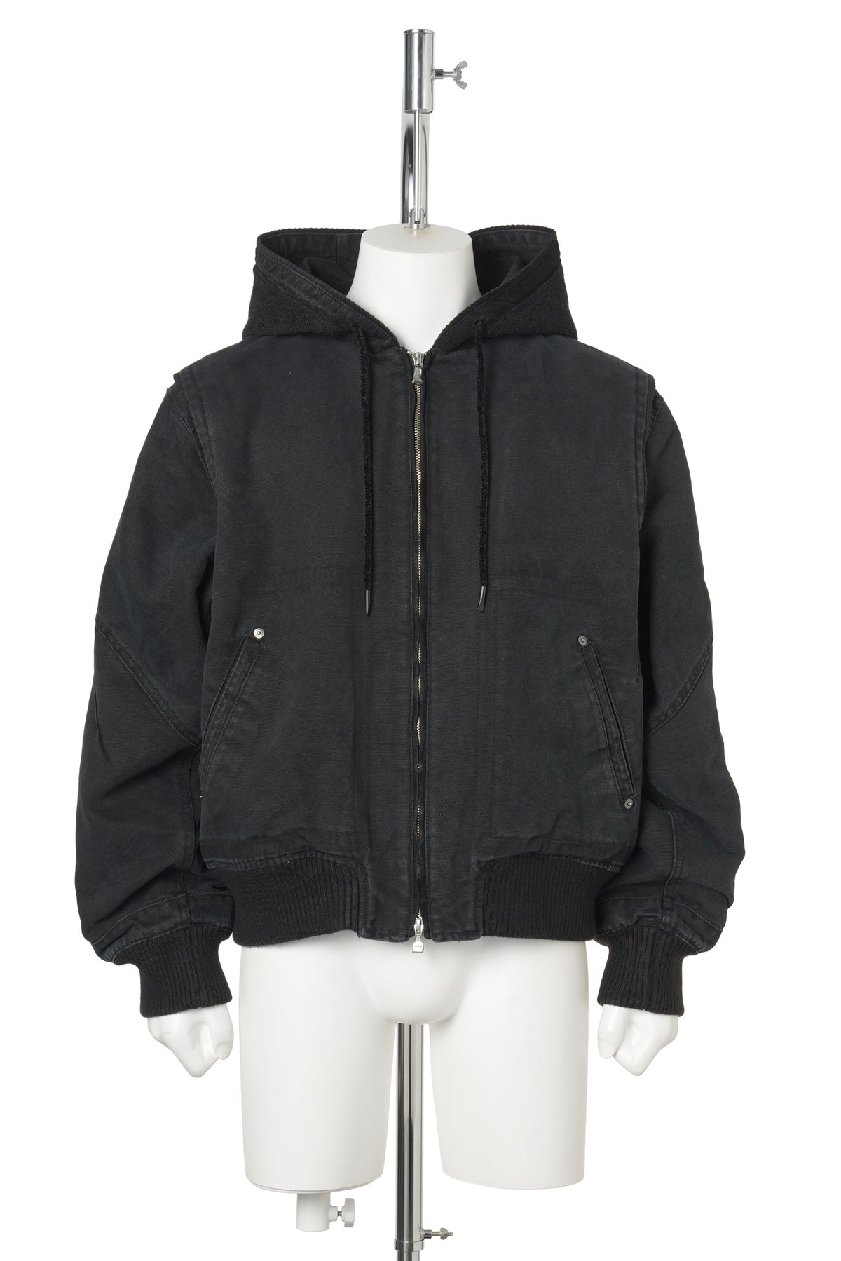 EP.10 02 JACKET / WASHED BLACK