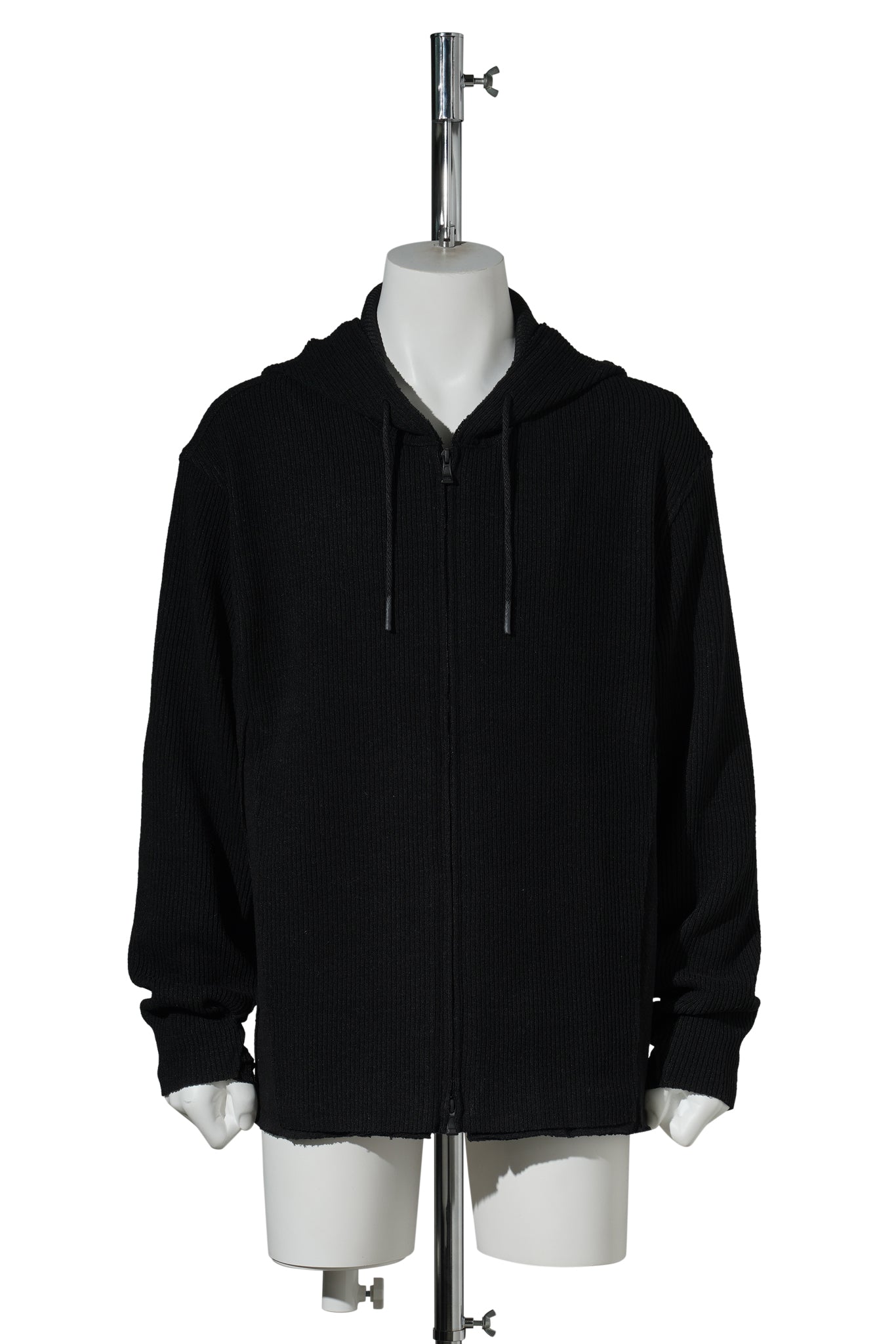EP.9 01 HOODIE ZIP UP / BLACK