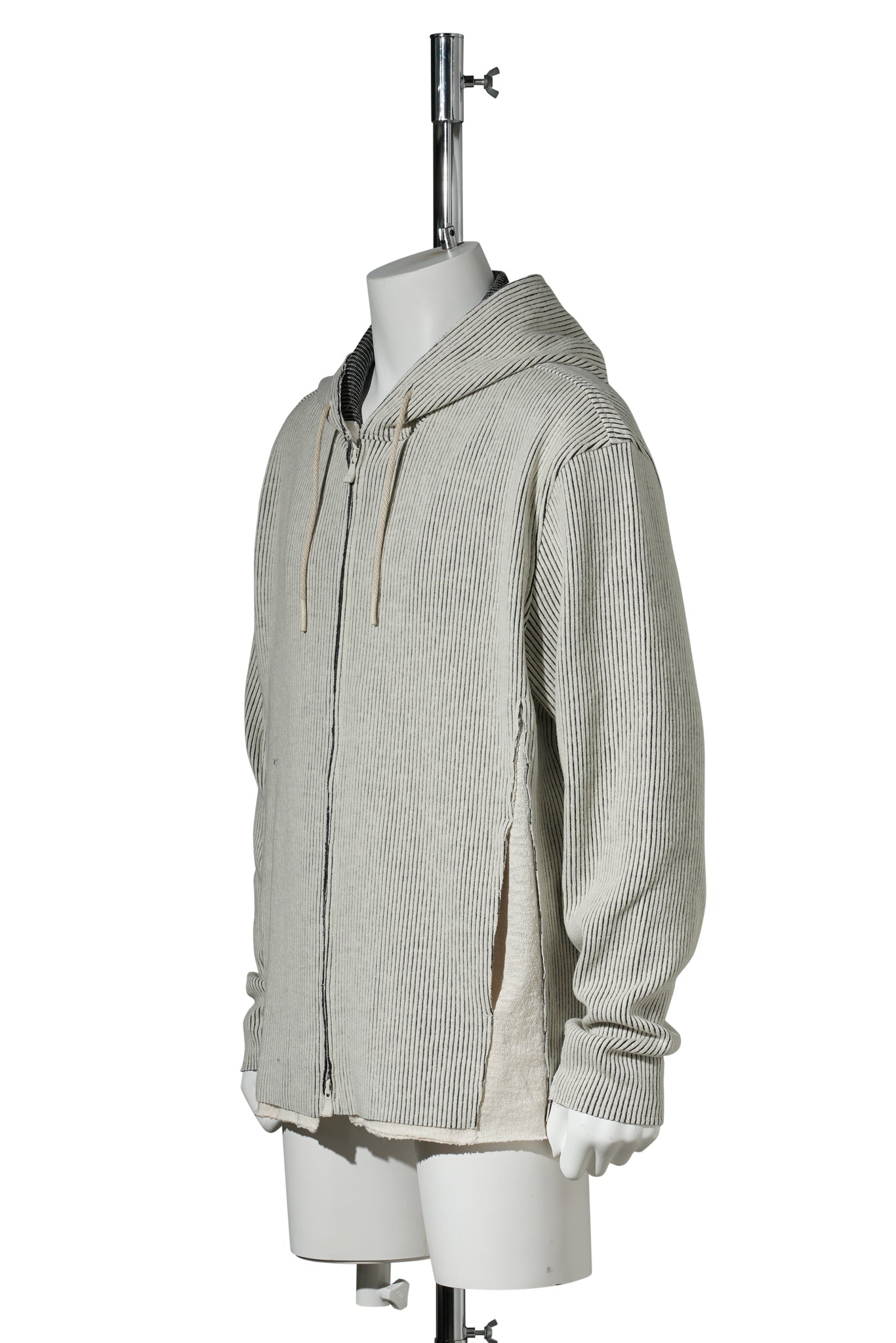 EP.9 01 HOODIE ZIP UP / IVORY