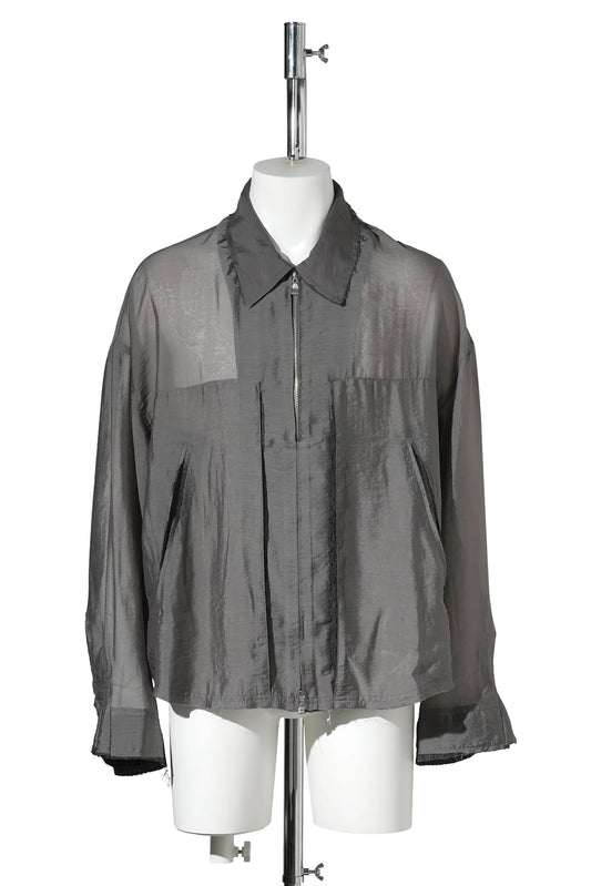EP.9 01 SHIRT JACKET / GRAY