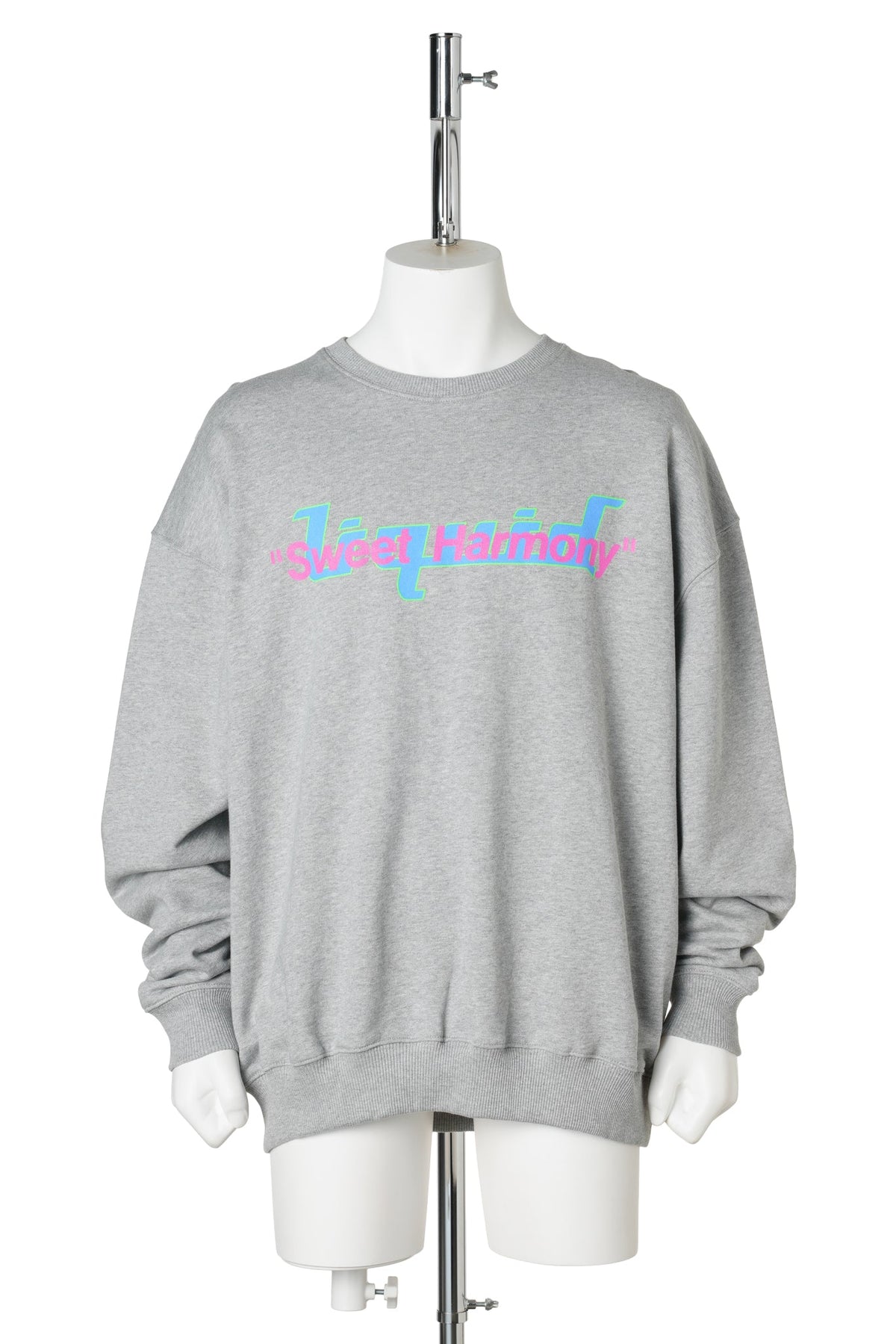 LIQUID SWEET HARMONY CREWNECK / HEATHER GREY