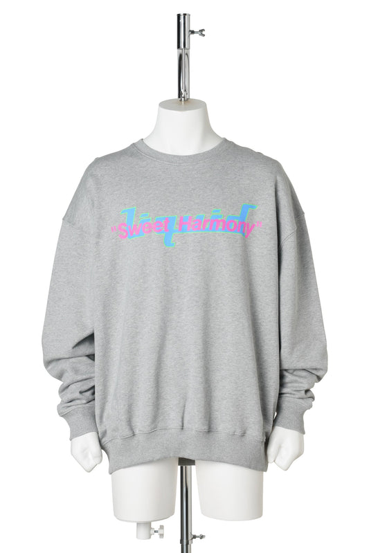 LIQUID SWEET HARMONY CREWNECK / HEATHER GREY