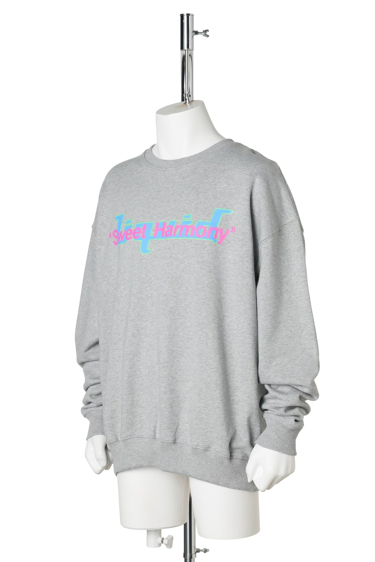 LIQUID SWEET HARMONY CREWNECK / HEATHER GREY