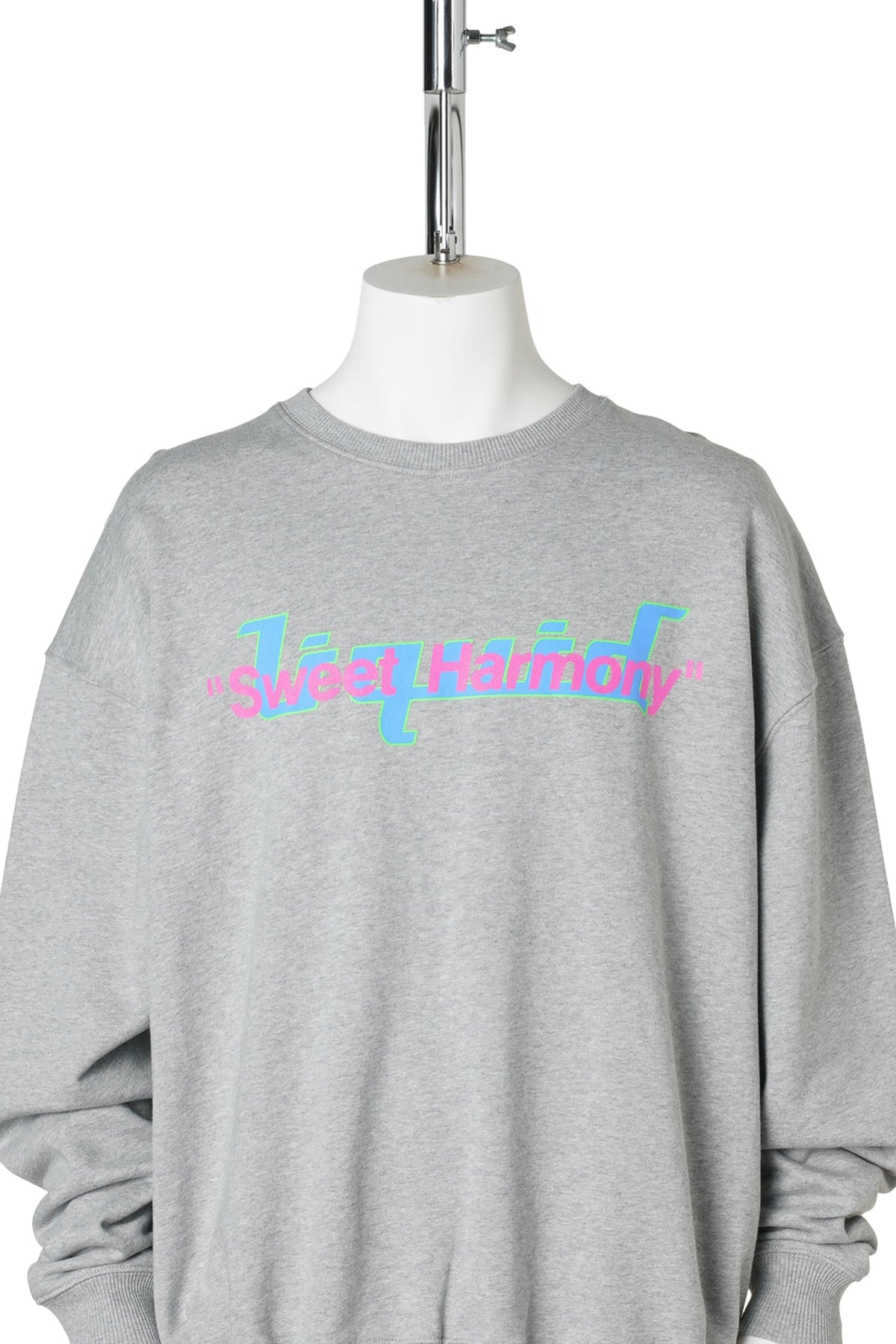 LIQUID SWEET HARMONY CREWNECK / HEATHER GREY