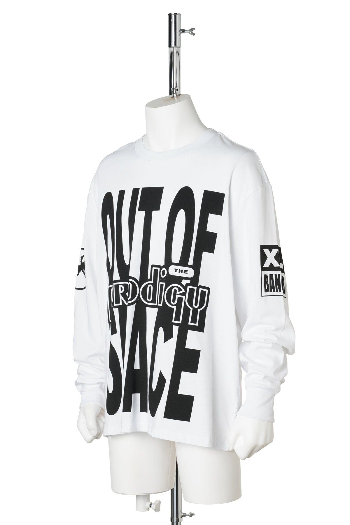 THE PRODIGY OUT OF SPACE L/S TSHIRT / WHITE