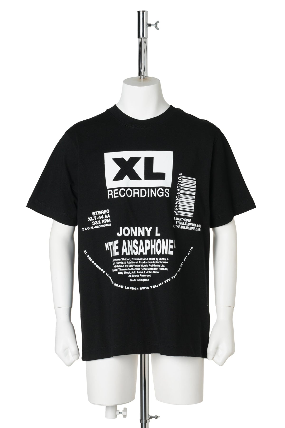 JONNY L TSHIRT / BLACK
