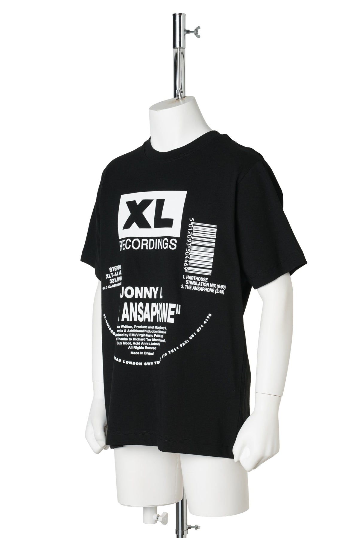JONNY L TSHIRT / BLACK