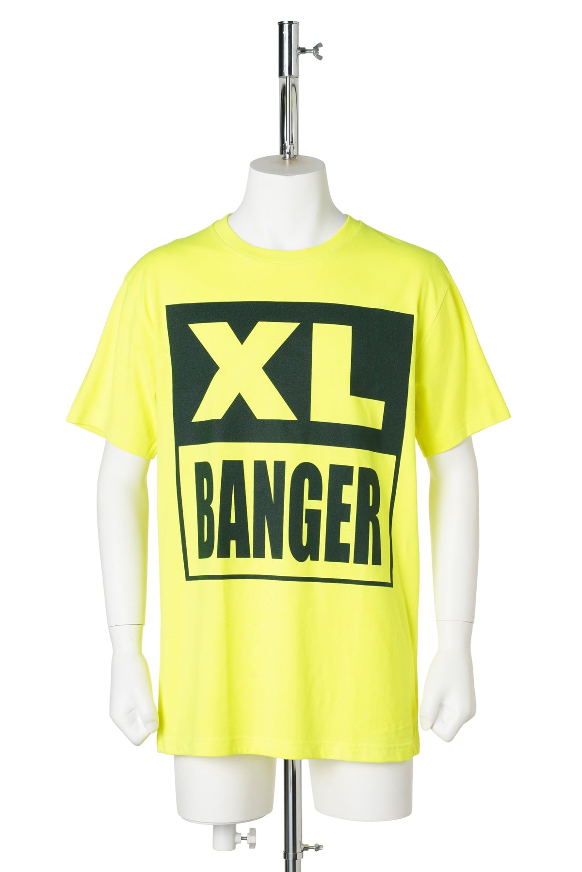 XL BANGER LOGO TSHIRT / NEON YELLOW