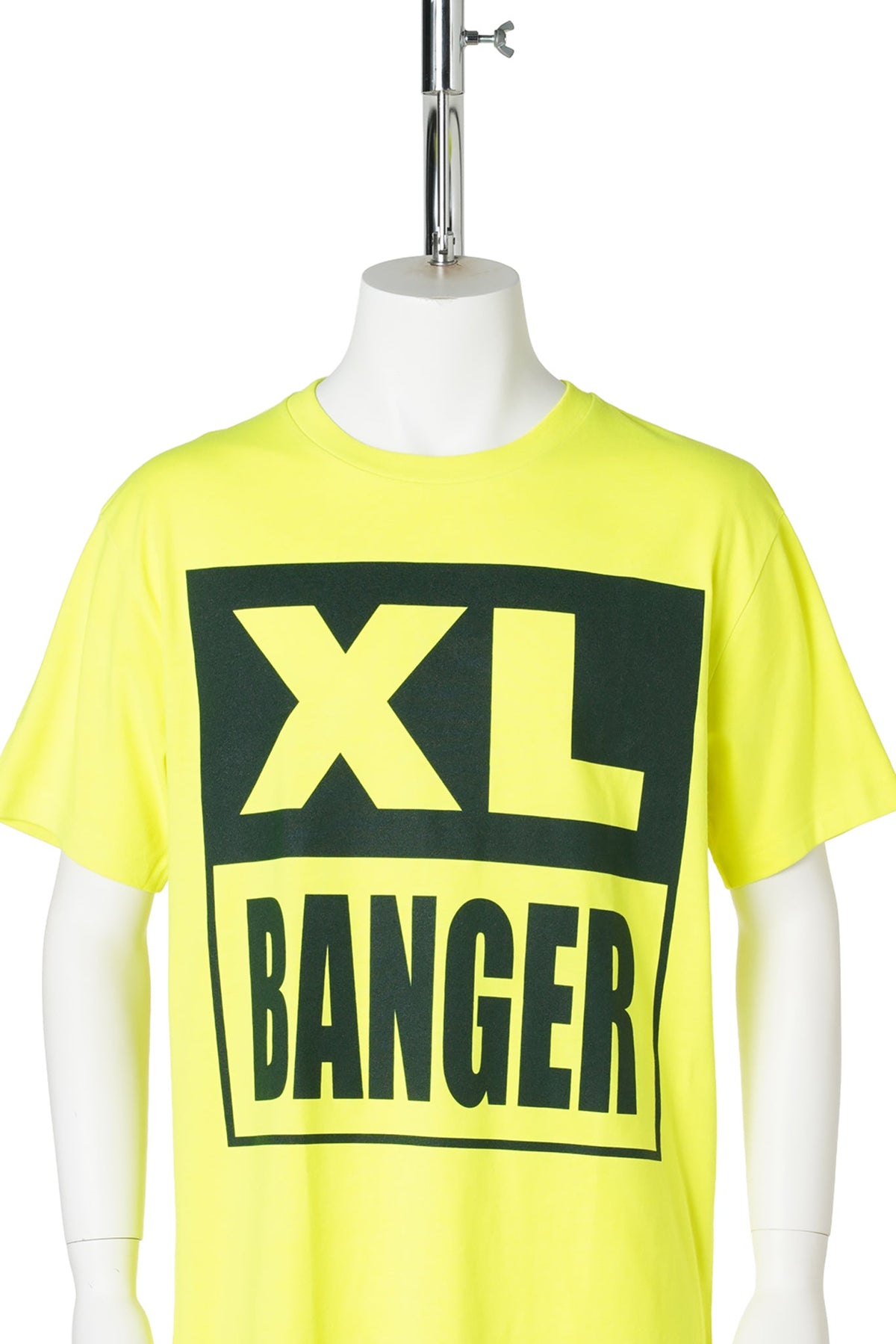 XL BANGER LOGO TSHIRT / NEON YELLOW