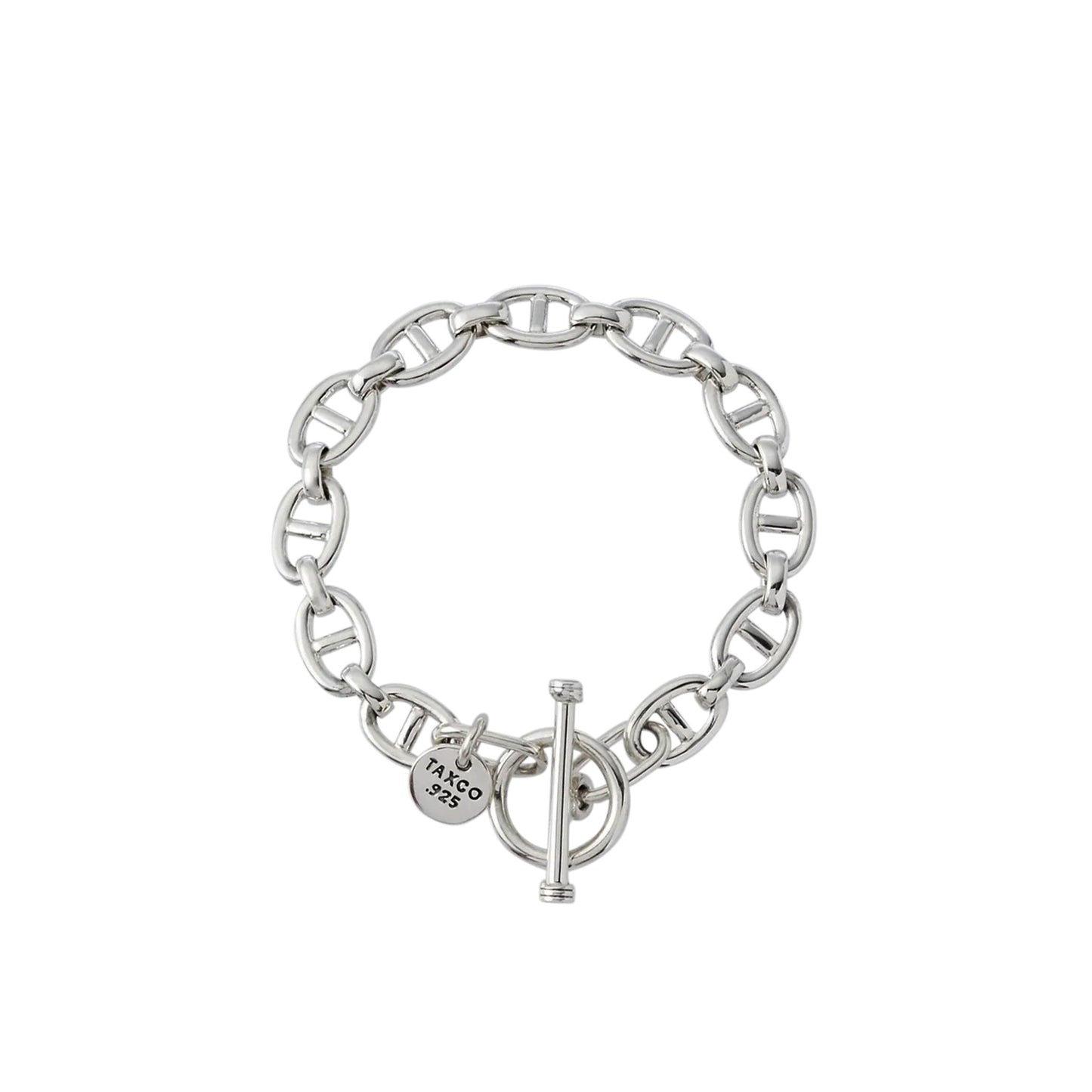 ANCHOR LINK BRACELET 10MM / SILVER GR8