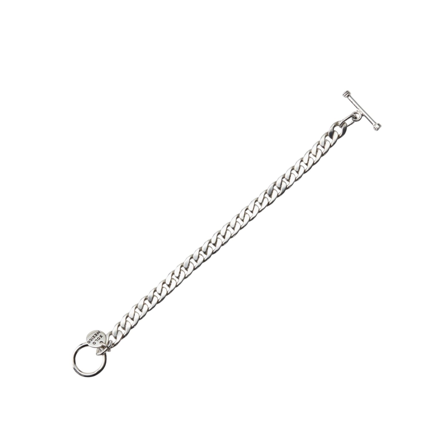 BASIC LINK BRACELET -8mm- / SILVER