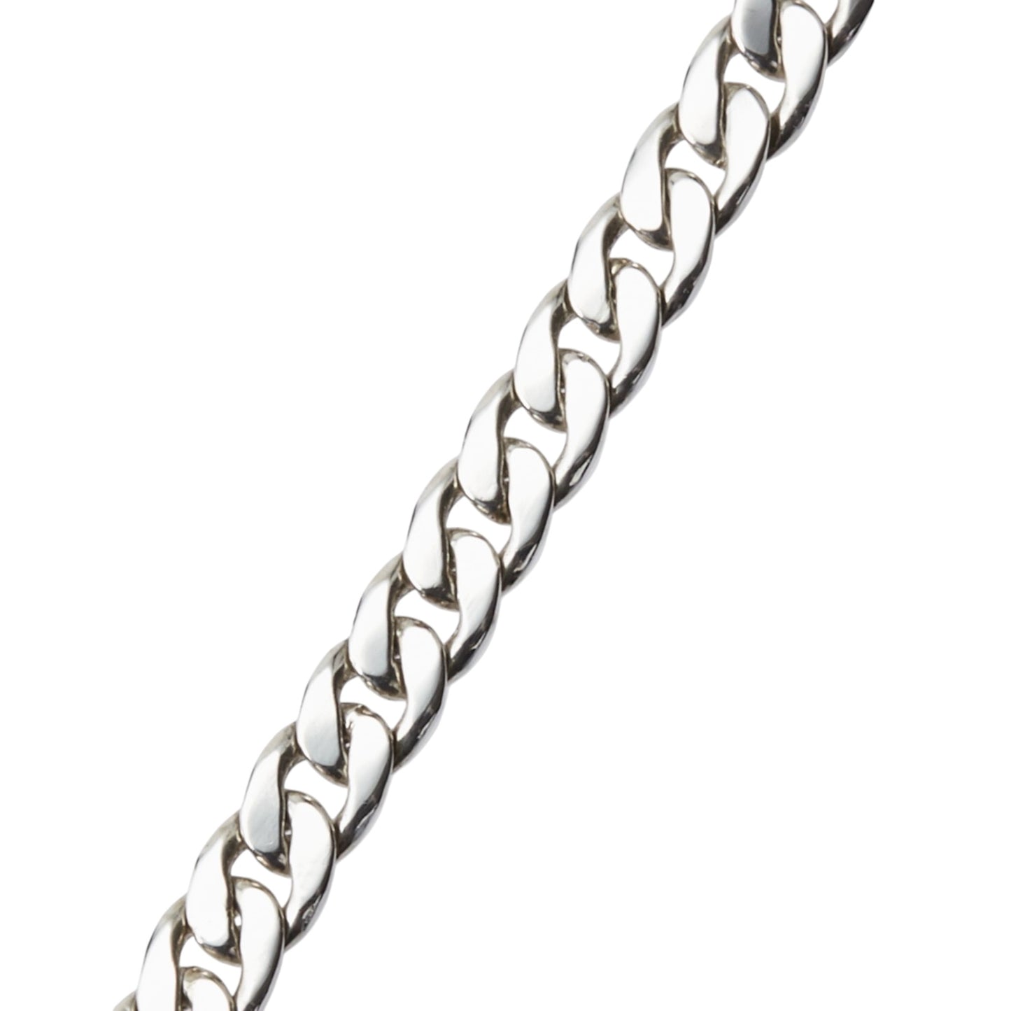 BASIC LINK BRACELET -8mm- / SILVER