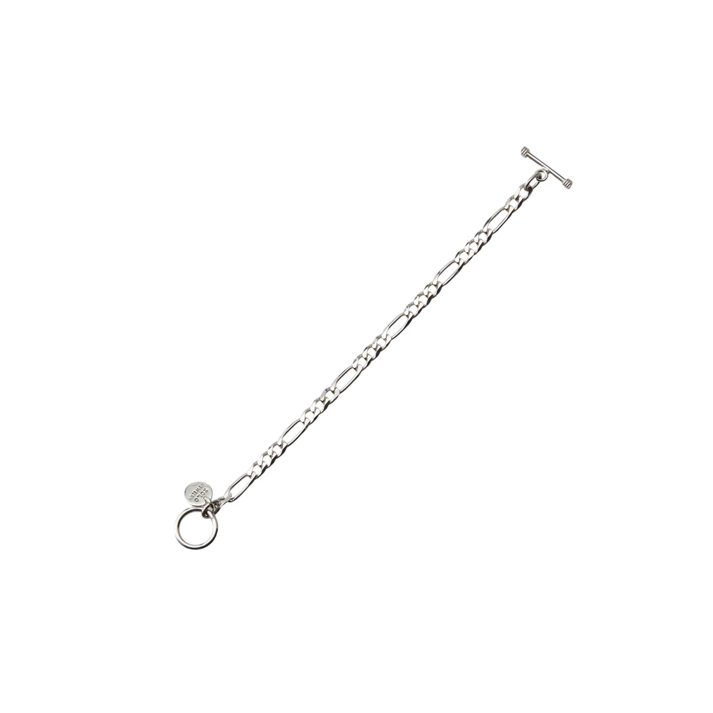 CLAW LINK BRACELET -6mm- / SILVER