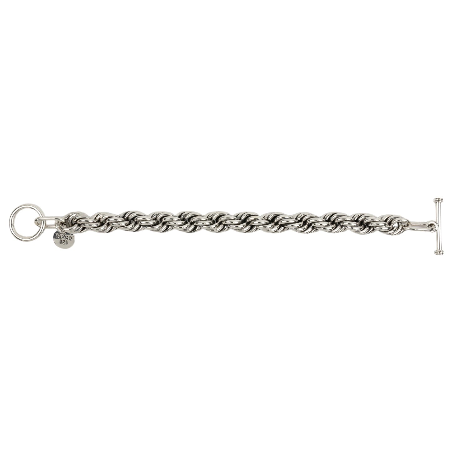 TWIST LINK BRACELET -10mm- / SILVER