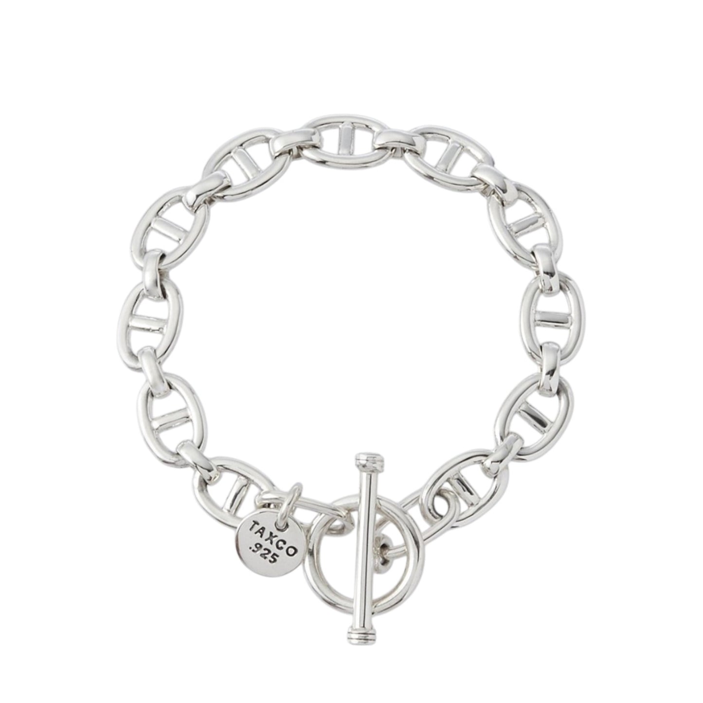 ANCHOR LINK BRACELET -10mm- / SILVER