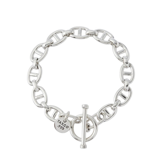 ANCHOR LINK BRACELET -10mm- / SILVER