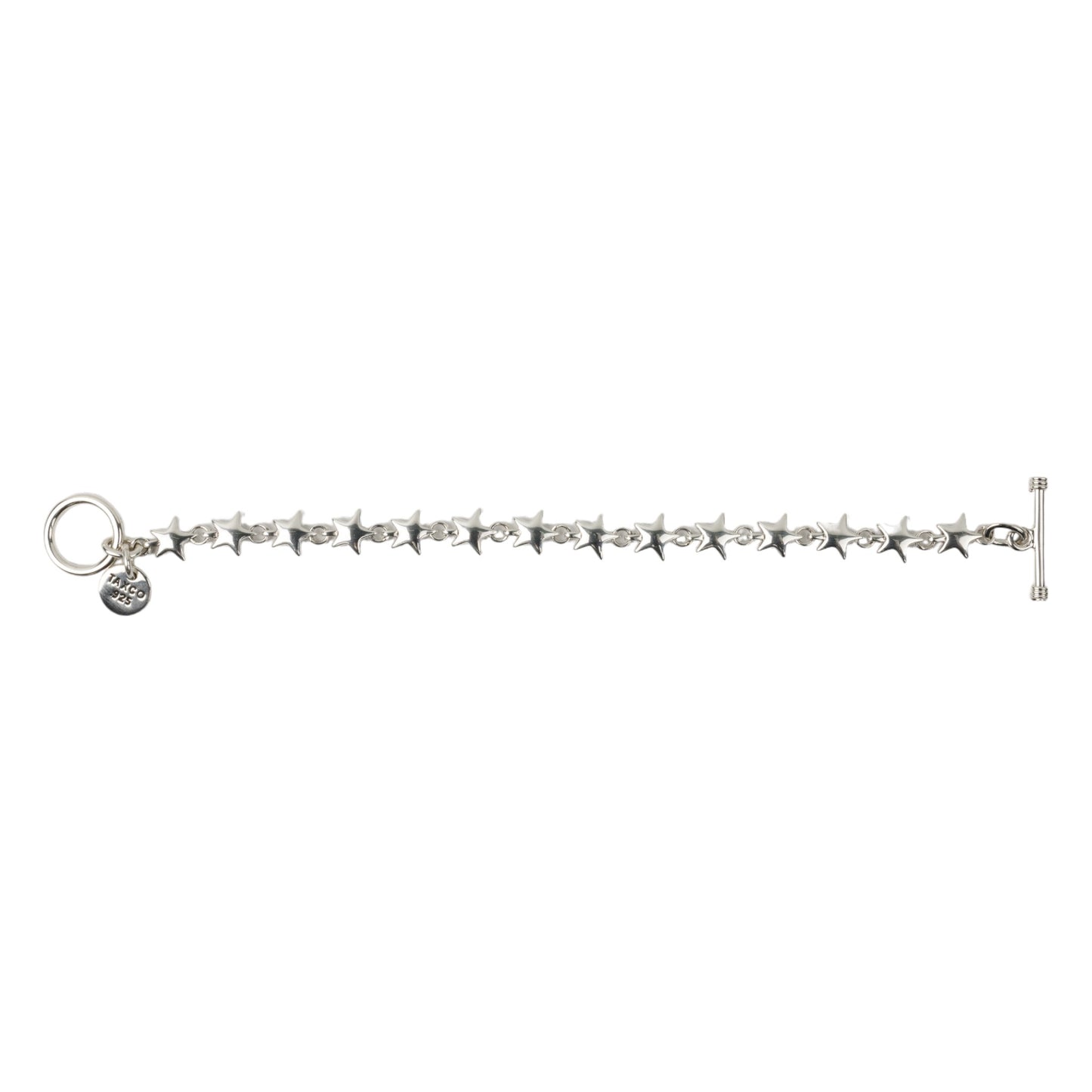 STAR LINK BRACELET -9mm- / SILVER