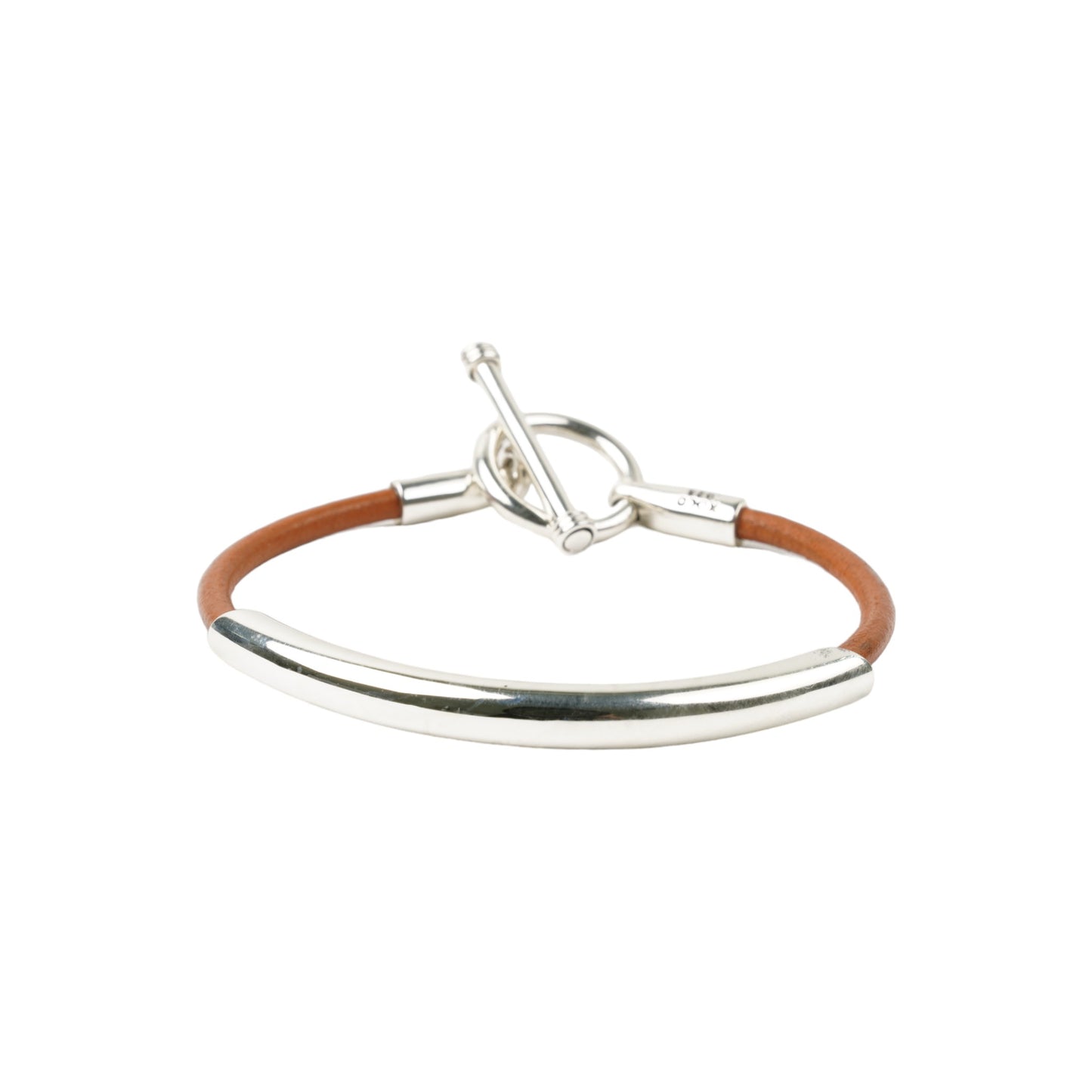 ROUND LEATHER BRACELET -CAMEL- / CAMEL