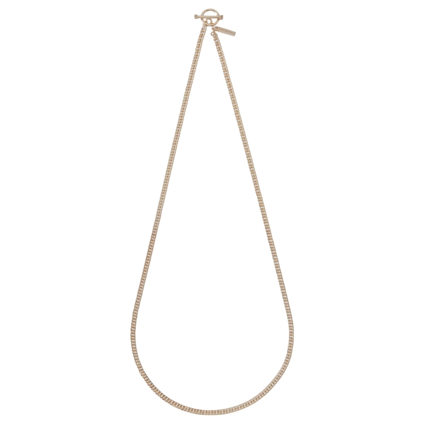 FLAT LINK NECKLACE -DOUBLE- / GOLD