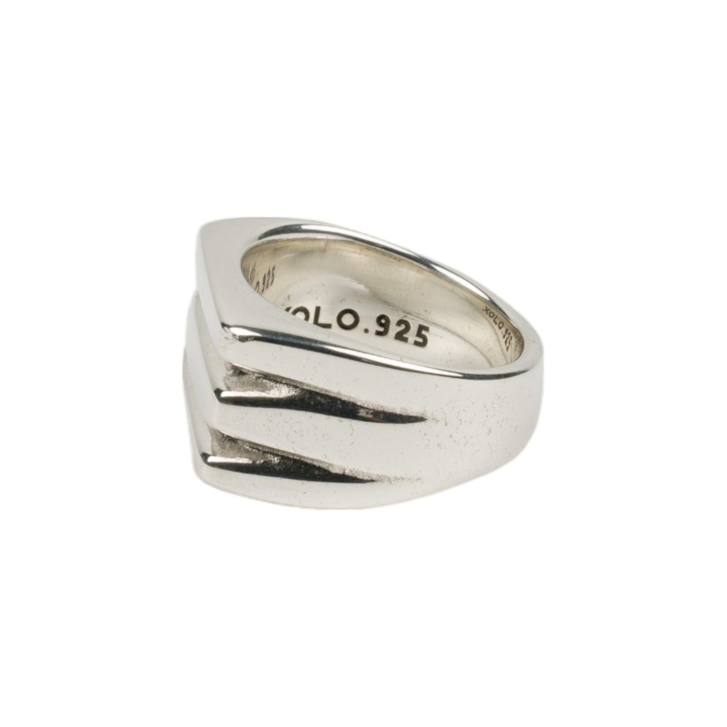 STRIPE RING / SILVER