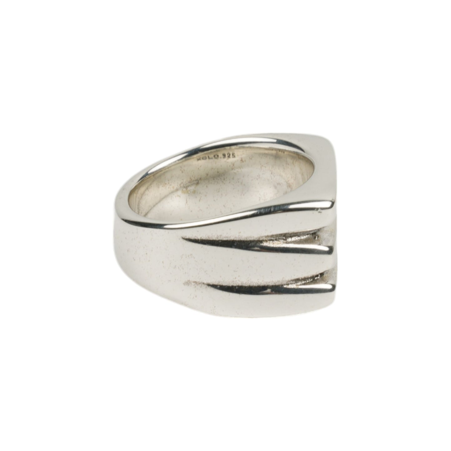 STRIPE RING / SILVER