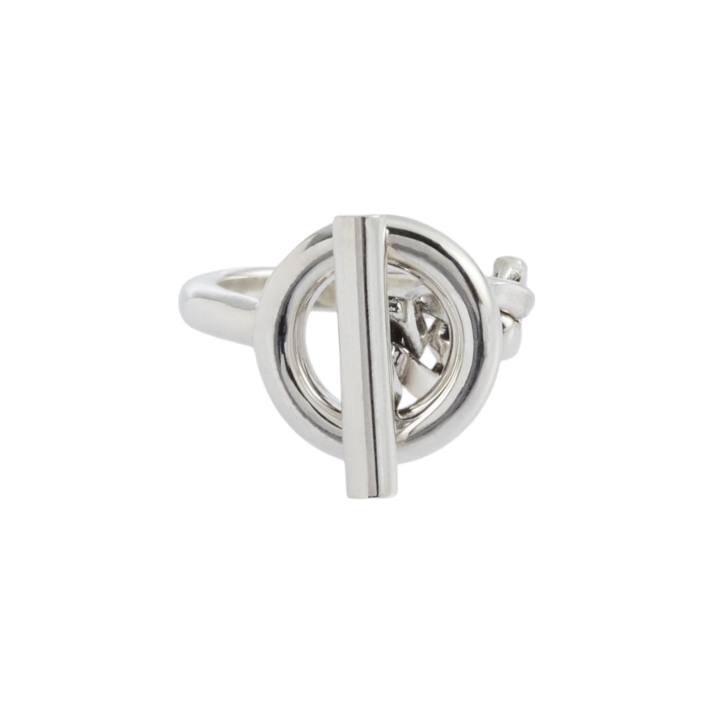 TOGGLE RING / SILVER