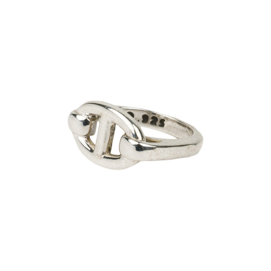 CENTRAL ANCHOR RING / SILVER