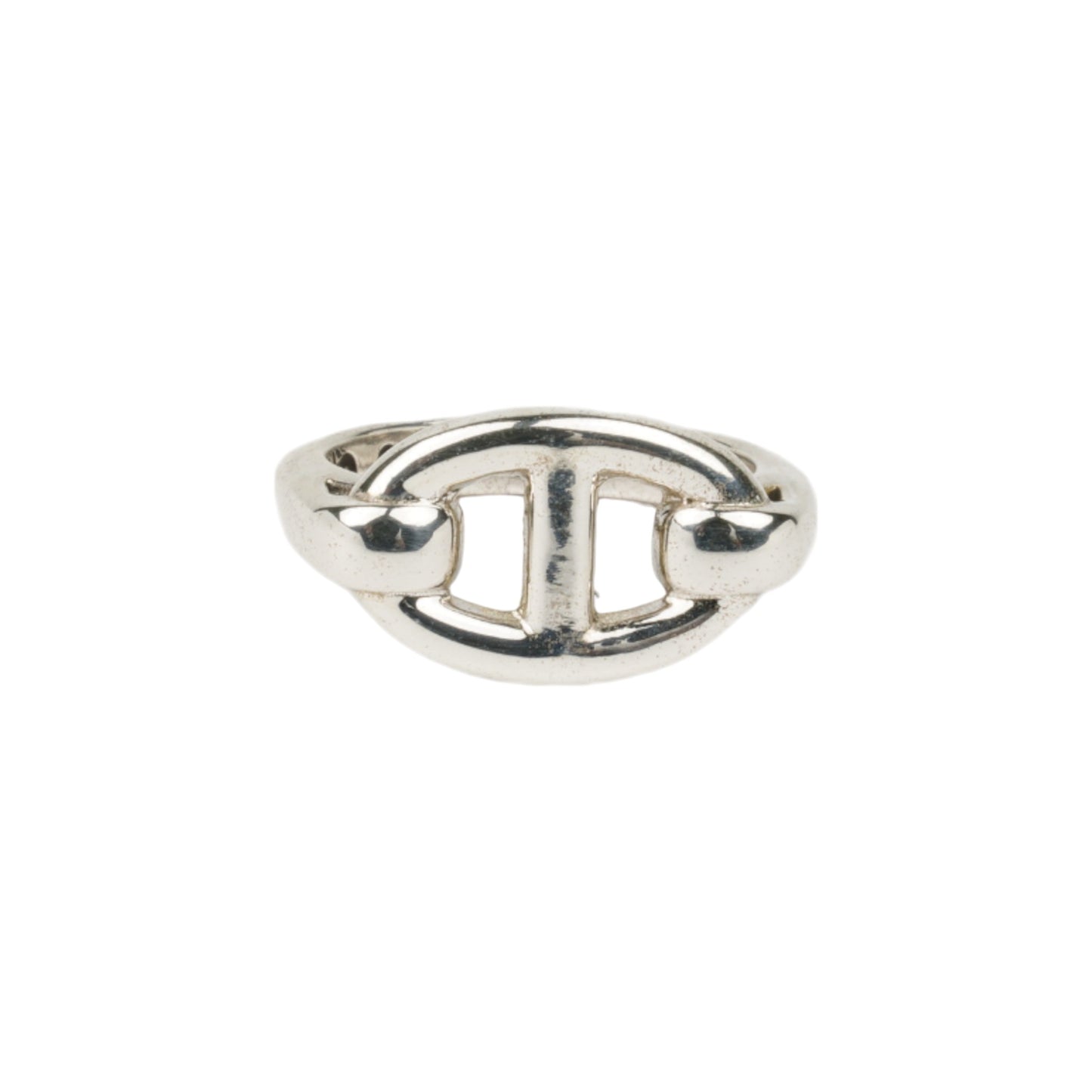 CENTRAL ANCHOR RING / SILVER