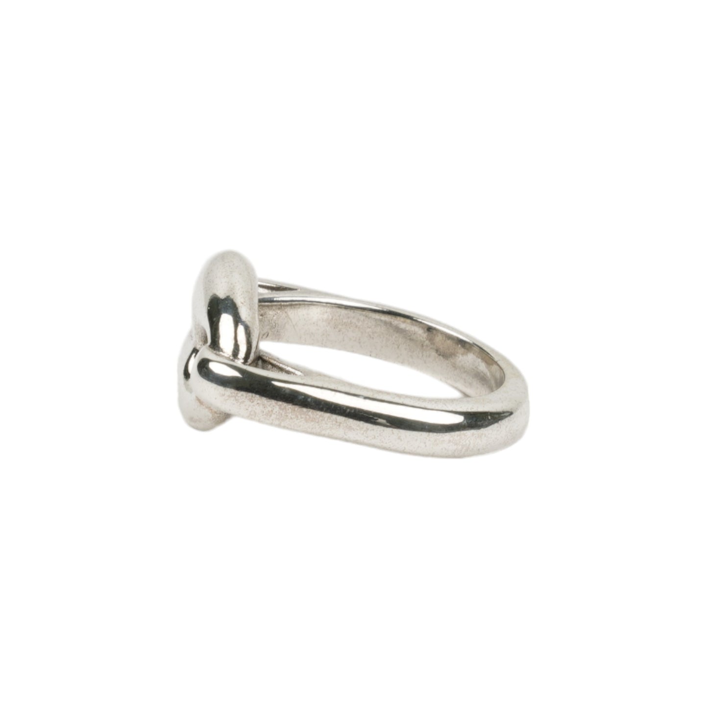 CENTRAL CAVIAR RING / SILVER