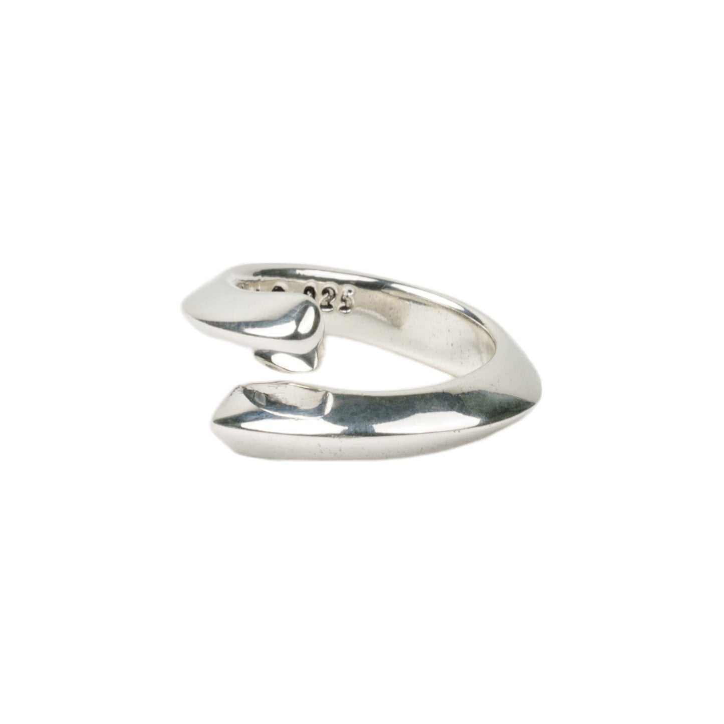 TRIANGLE RING -WIDE- / SILVER