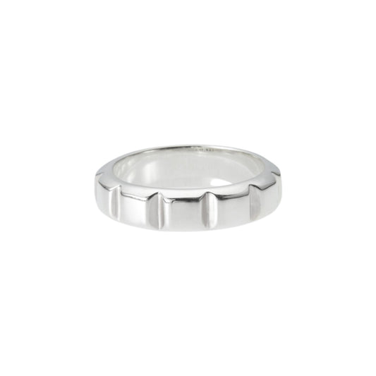 CUSHION RING / SILVER