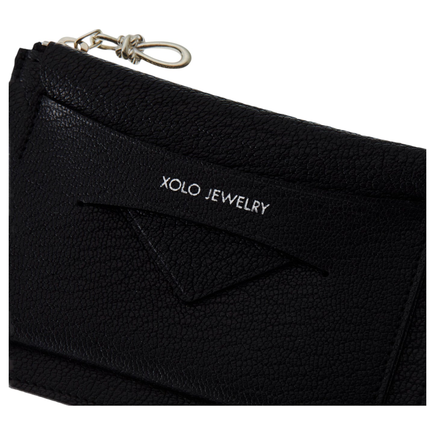 ZIP CARD CASE -BLACK- / BLACK