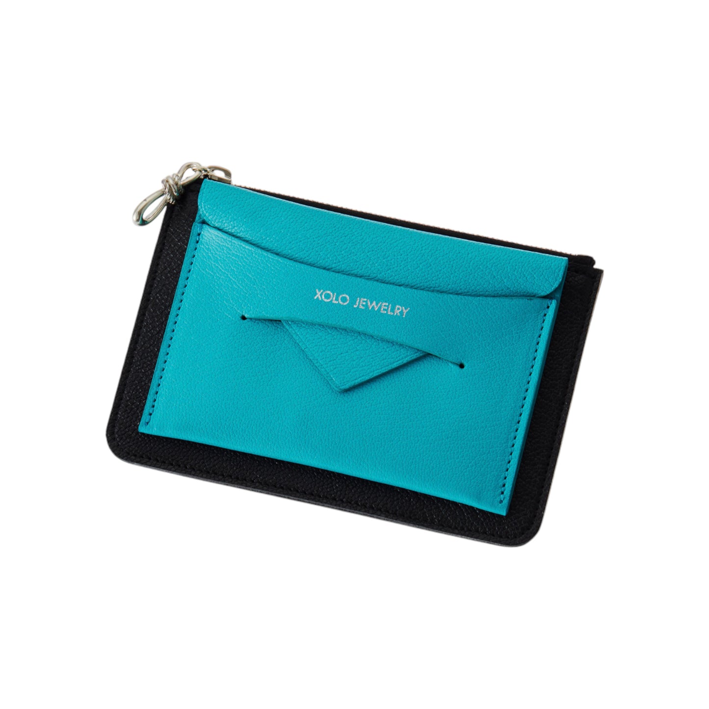 ZIP CARD CASE -TEAL- / TEAL