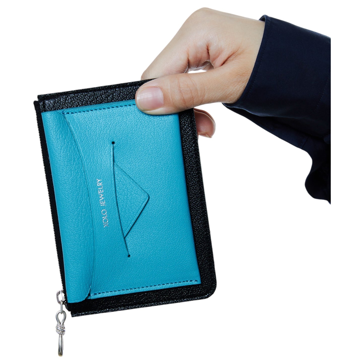 ZIP CARD CASE -TEAL- / TEAL