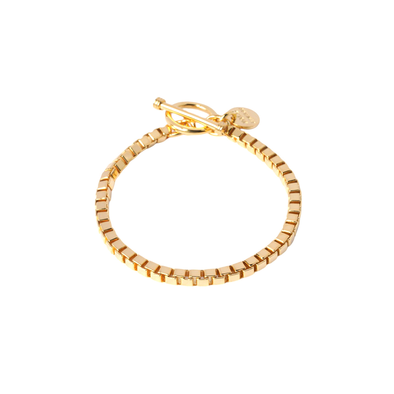 VENETIAN LINK BRACELET -4mm- / GOLD